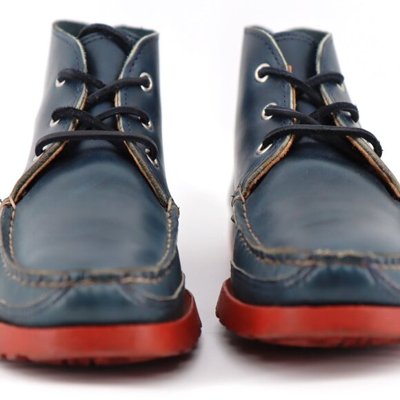 Quoddy Kennebec USA Made Moccasin Boots - Vibram Lug Sole - Mens Size 7.5D - Picture 2 of 16